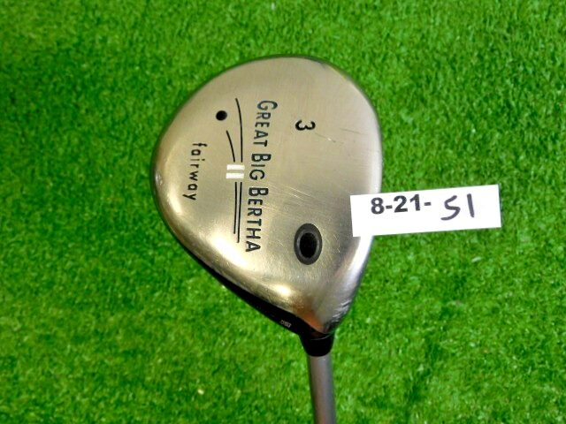 Callaway Great Big Bertha II 16* 3 Wood GBB System 60 Light Senior Graphite Mid