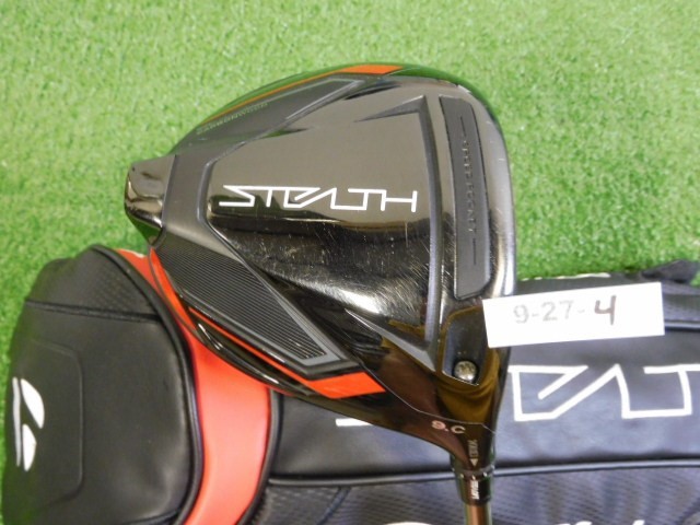 TaylorMade Stealth 9.0* Driver Recoil ES 450 F4 Stiff Graphite with Headcover