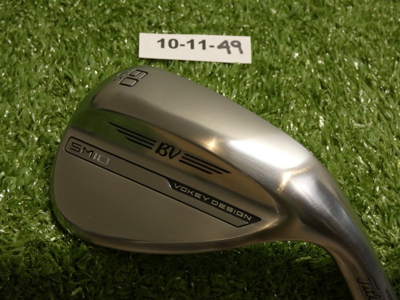 Titleist Vokey SM10 Tour Chrome 60* 10* Lob Wedge S Grind Dynamic Gold Steel New