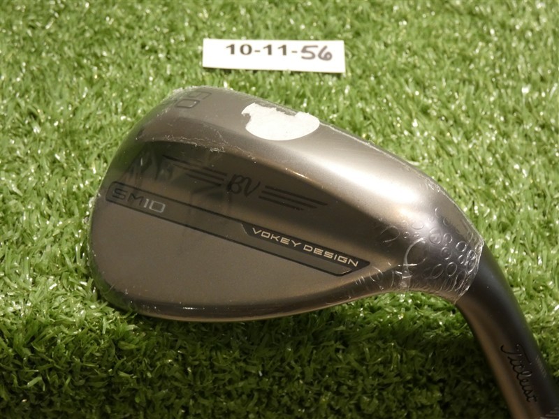 Titleist Vokey SM10 Nickel 60* 10* Lob Wedge S Grind Dynamic Gold Steel New
