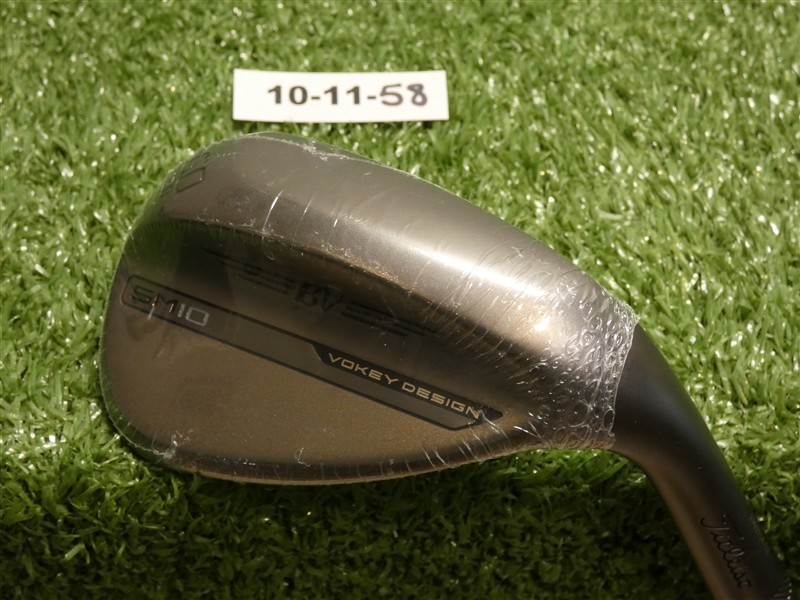 Titleist Vokey SM10 Nickel 60* 12* Lob Wedge D Grind Dynamic Gold Steel New