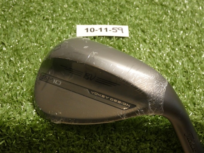 Titleist Vokey SM10 Nickel 60* 12* Lob Wedge D Grind Dynamic Gold Steel New