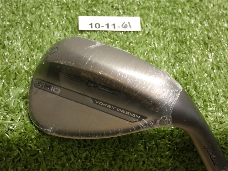 Titleist Vokey SM10 Nickel 60* 12* Lob Wedge D Grind Dynamic Gold Steel New