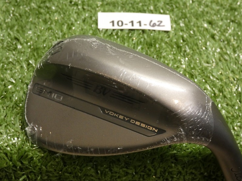 Titleist Vokey SM10 Nickel 60* 12* Lob Wedge D Grind Dynamic Gold Steel New