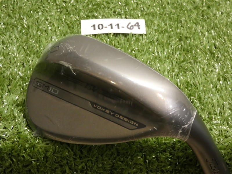 Titleist Vokey SM10 Nickel 60* 12* Lob Wedge D Grind Dynamic Gold Steel New
