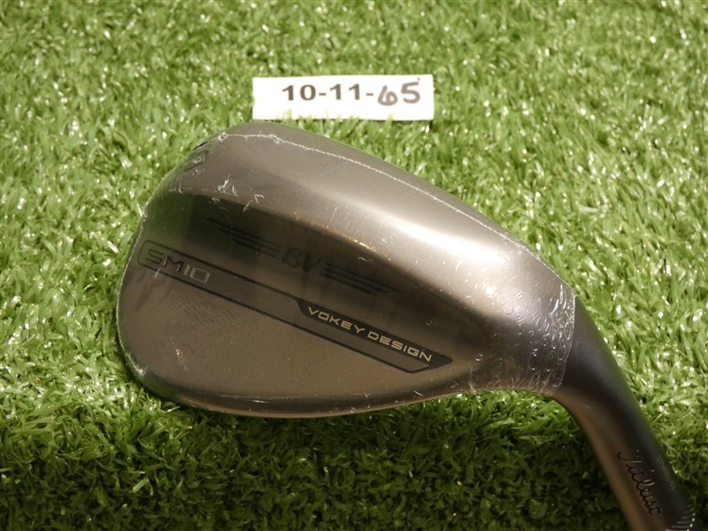 Titleist Vokey SM10 Nickel 60* 12* Lob Wedge D Grind Dynamic Gold Steel New