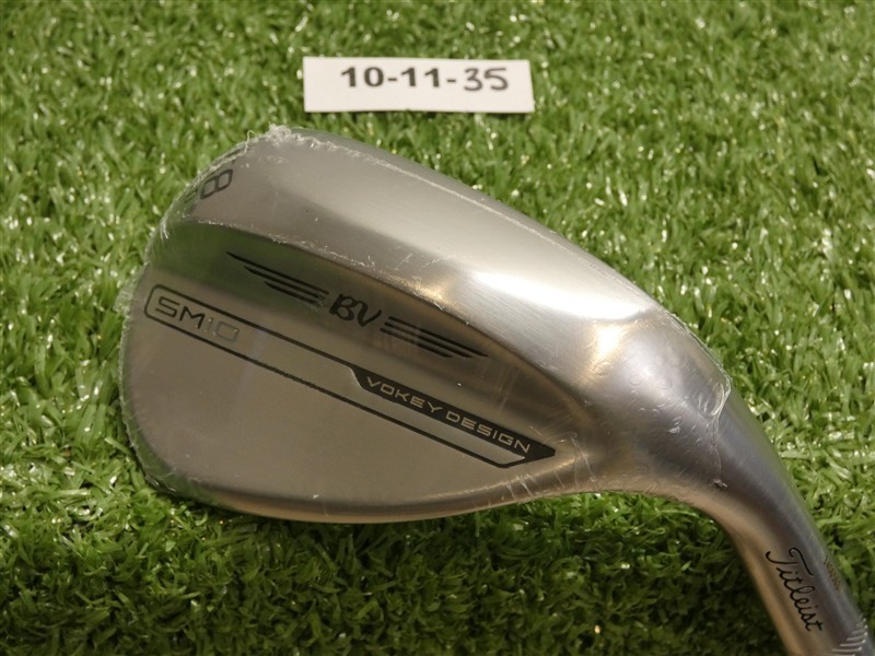 Titleist Vokey SM10 58* 12* Lob Wedge D Grind Project X 6.0 Stiff Steel New