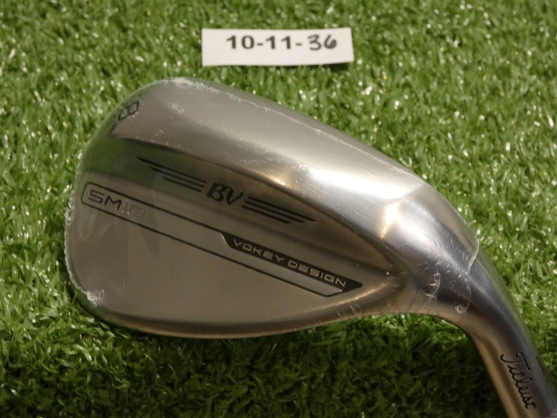 Titleist Vokey SM10 58* 12* Lob Wedge D Grind Project X 6.0 Stiff Steel New