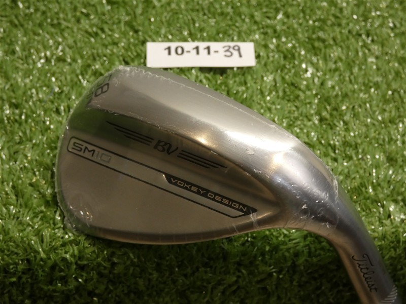 Titleist Vokey SM10 Chrome 58* 12* Lob Wedge D Grind KBS Lite Regular Steel New