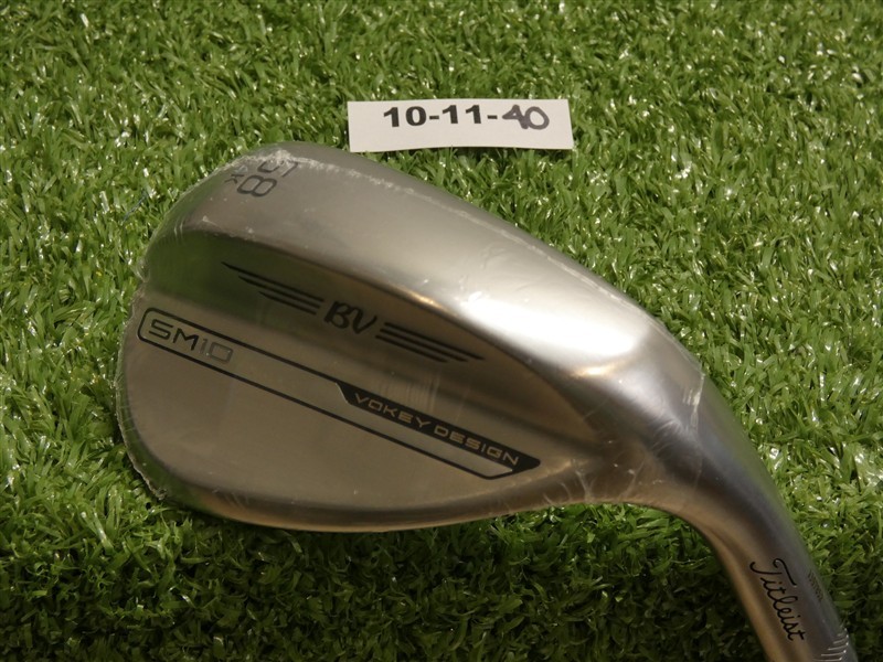 Titleist Vokey SM10 Chrome 58* 14* Lob Wedge K Grind KBS Lite Regular Steel New