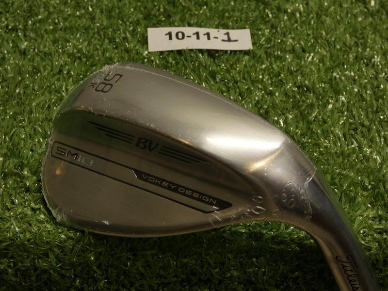 Titleist Vokey SM10 Tour Chrome 58* 06* Lob Wedge K Grind Dynamic Gold Steel New