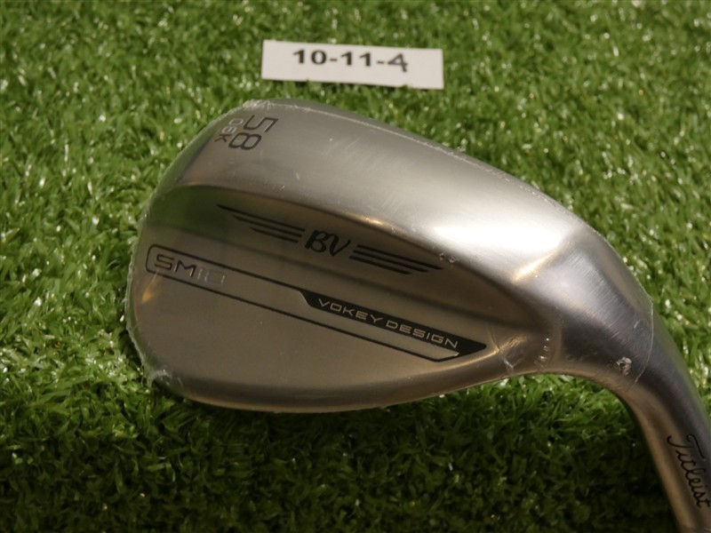 Titleist Vokey SM10 Tour Chrome 58* 06* Lob Wedge K Grind Dynamic Gold Steel New