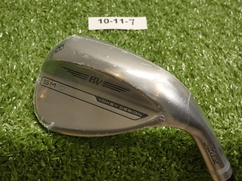 Titleist Vokey SM10 Tour Chrome 58* 12* Lob Wedge D Grind Dynamic Gold Steel New