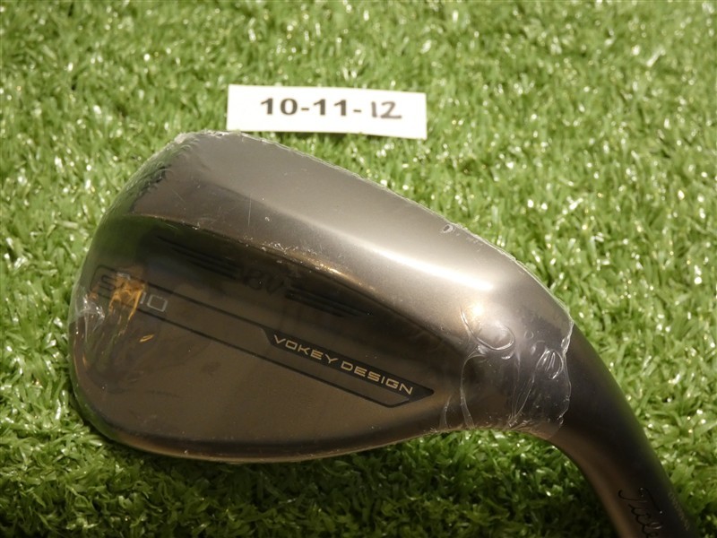 Titleist Vokey SM10 Nickel 58* 08* Lob Wedge M Grind Dynamic Gold Steel New