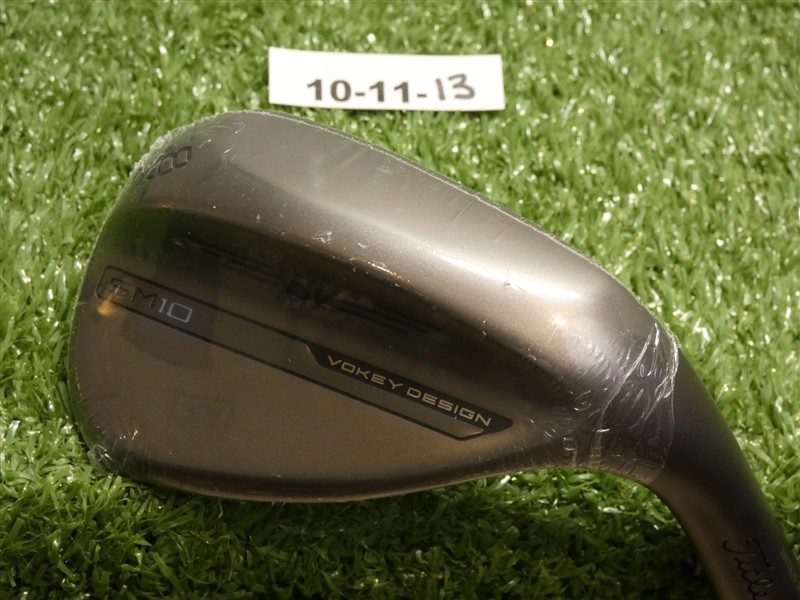 Titleist Vokey SM10 Nickel 58* 08* Lob Wedge M Grind Dynamic Gold Steel New