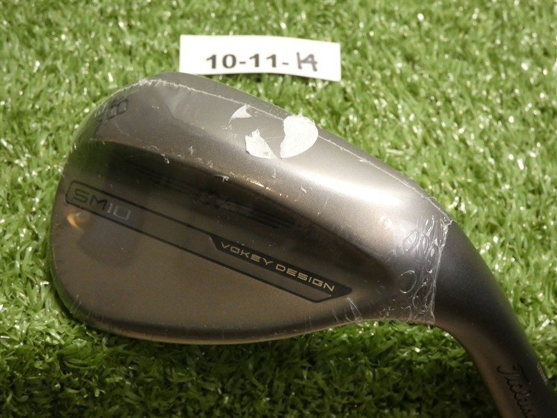 Titleist Vokey SM10 Nickel 58* 08* Lob Wedge M Grind Dynamic Gold Steel New