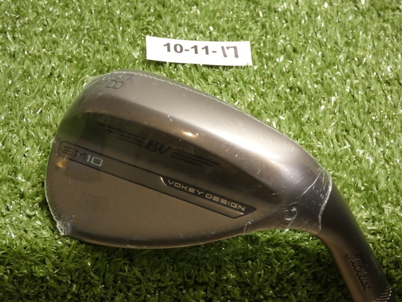 Titleist Vokey SM10 Nickel 58* 10* Lob Wedge S Grind Dynamic Gold Steel New