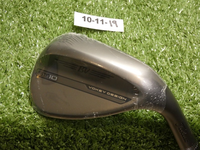 Titleist Vokey SM10 Nickel 58* 10* Lob Wedge S Grind Dynamic Gold Steel New