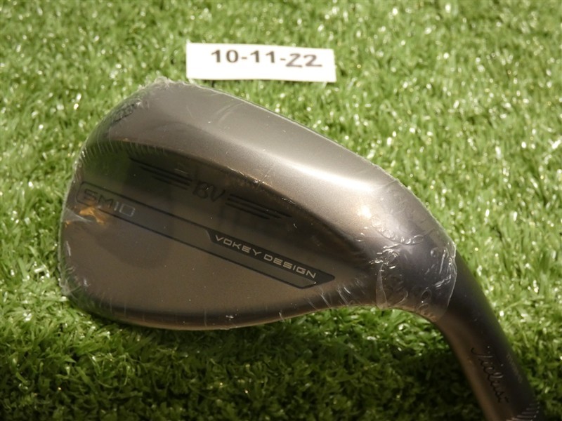 Titleist Vokey SM10 Nickel 58* 12* Lob Wedge D Grind Dynamic Gold Steel New