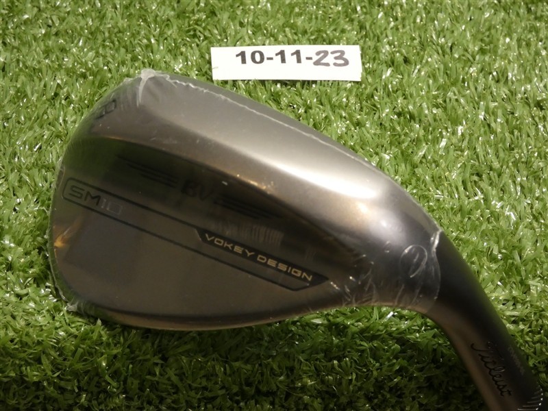 Titleist Vokey SM10 Nickel 58* 12* Lob Wedge D Grind Dynamic Gold Steel New