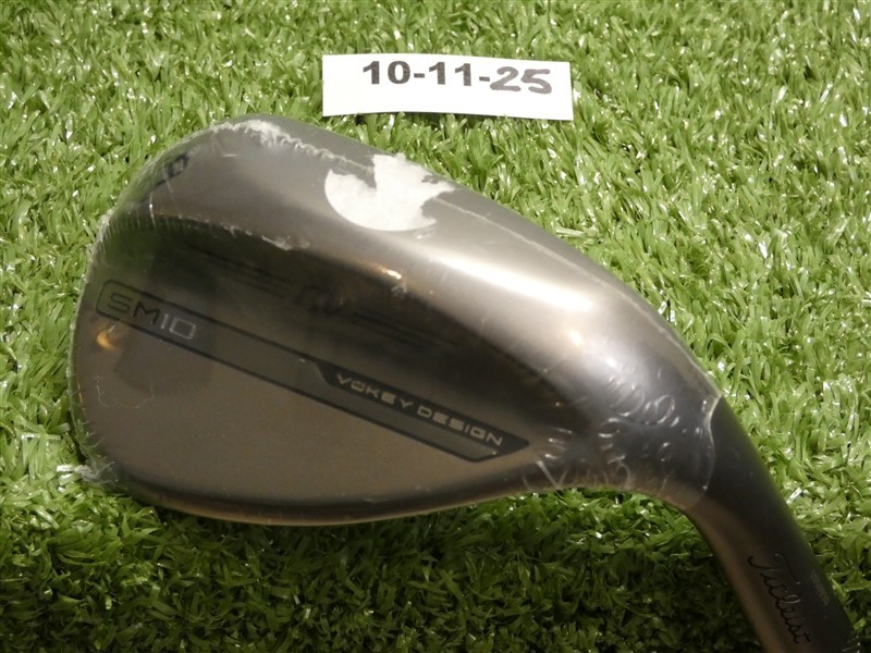 Titleist Vokey SM10 Nickel 58* 12* Lob Wedge D Grind Dynamic Gold Steel New