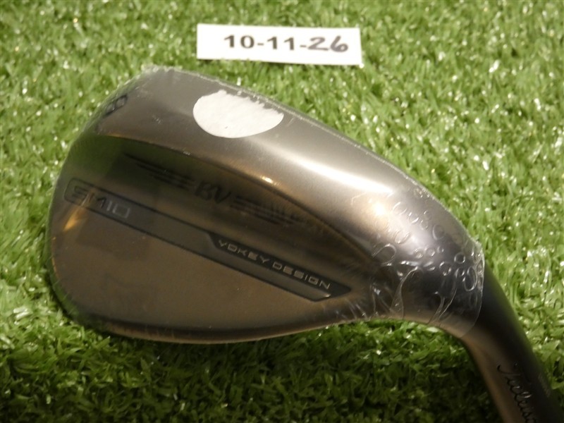 Titleist Vokey SM10 Nickel 58* 12* Lob Wedge D Grind Dynamic Gold Steel New