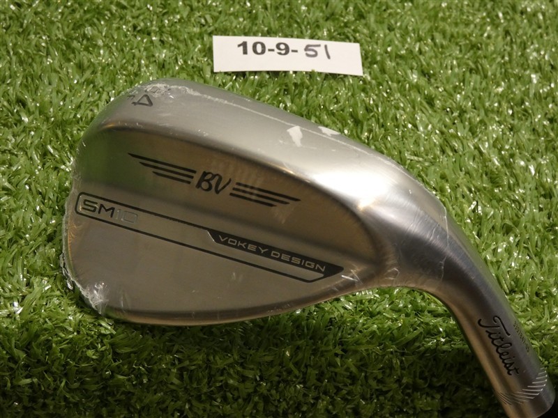 Titleist Vokey SM10 54* 14* Sand Wedge F Grind Project X 6.0 Stiff Steel +1″ New