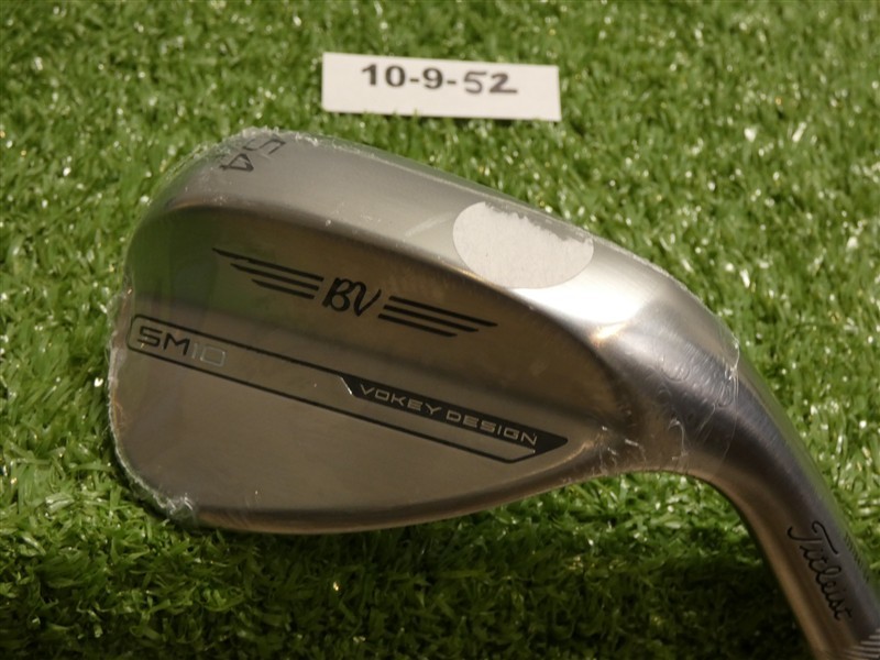 Titleist Vokey SM10 54* 14* Sand Wedge F Grind Project X 6.0 Stiff Steel +1″ New
