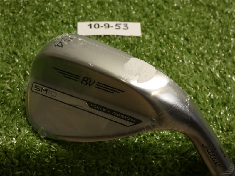 Titleist Vokey SM10 54* 14* Sand Wedge F Grind Project X 6.0 Stiff Steel +1″ New