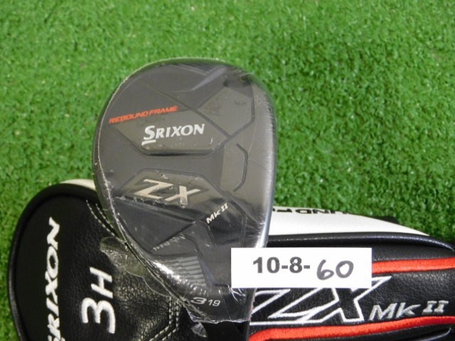 Srixon ZX MK II 19* 3 Hybrid Rescue HZRDUS Smoke RDX 80g 6.0 Stiff with HC New
