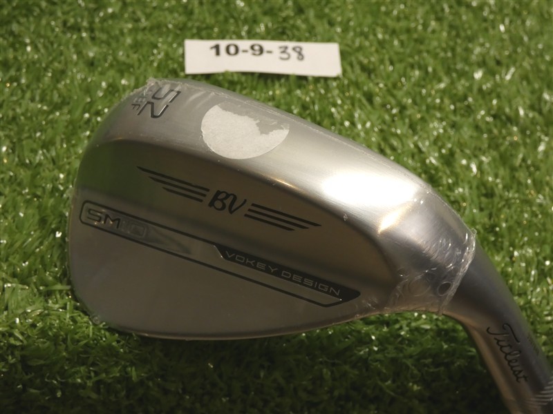 Titleist Vokey SM10 Tour Chrome 52* 08* Gap Wedge F Grind KBS Regular Steel New