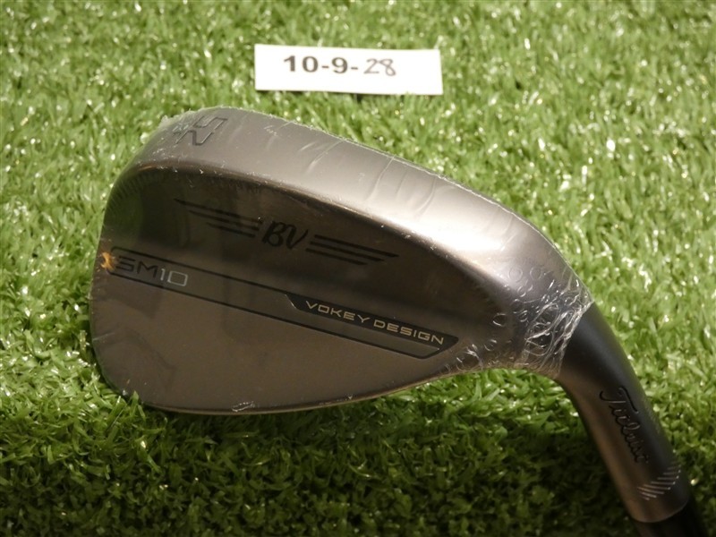 Titleist Vokey SM10 Nickel 52* 12* Gap Wedge F Grind Dynamic Gold Steel New