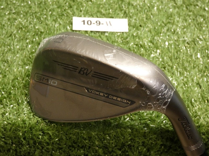 Titleist Vokey SM10 Nickel 50* 12* Gap Wedge F Grind NS 105 Stiff Pro Steel New