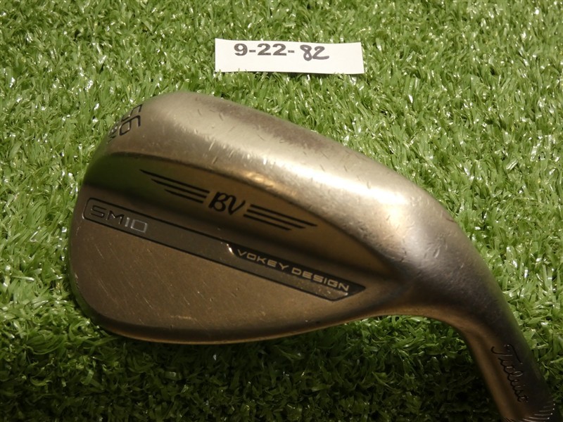 Titleist Vokey SM10 Nickel 56* 08* Sand Wedge M Grind Dynamic Gold Steel