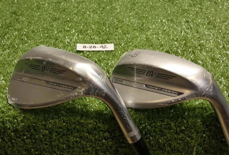 Titleist Vokey SM10 Tour Chrome 56/60* 12/06* Sand/Lob Wedge Set DG Steel New