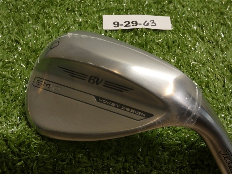 Titleist Vokey SM10 Tour Chrome 60* 12* Lob Wedge D Grind Dynamic Gold Steel New