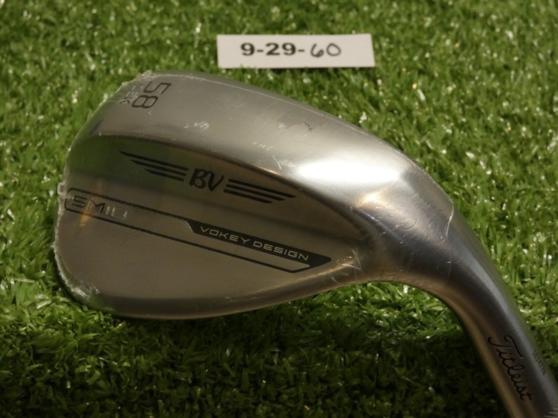 Titleist Vokey SM10 Tour Chrome 58* 06* Lob Wedge K Grind Dynamic Gold Steel New