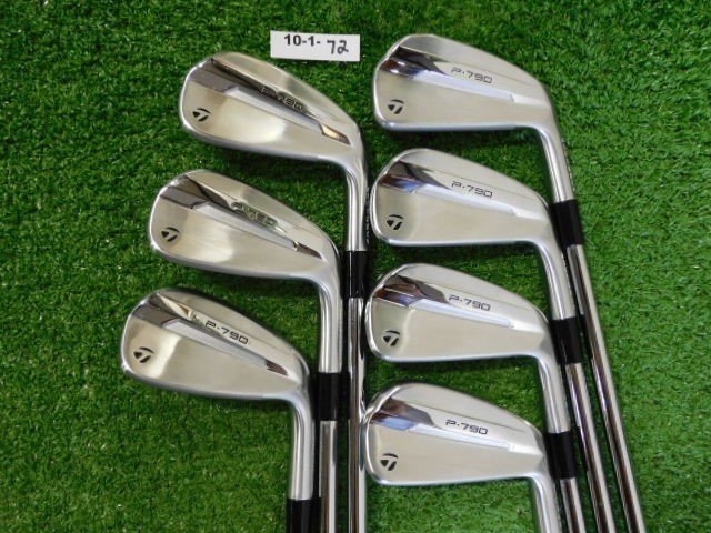 TaylorMade 2025 P790 Forged Irons 4-P KBS Tour Lite Stiff Steel Mint