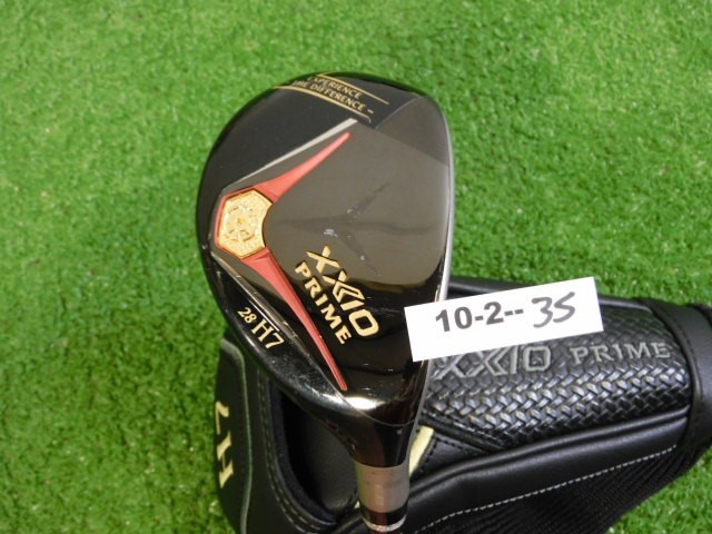 XXIO Prime 13 28* 7 Rescue Hybrid SP-1300 43g 2221 Regular Graphite w Headcover