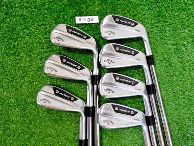 Callaway Apex Pro 24 Irons 5-P & A NS Pro Modus 3 Tour 120 X Extra Stiff Steel