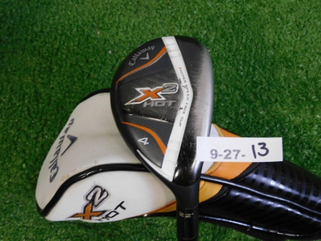 Callaway X2 Hot 22* 4 Hybrid Kuro Kage 65 Regular w HC & Undersize Grip 39.25″