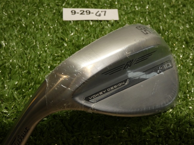 Titleist Vokey SM10 Left Hand 58* 10* Lob Wedge S Grind Dynamic Gold Steel New