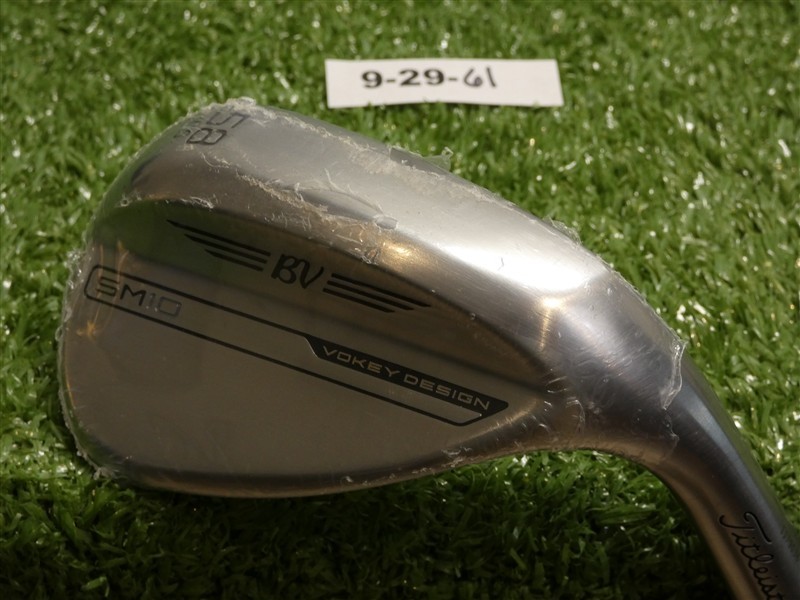 Titleist Vokey SM10 Tour Chrome 58* 10* Lob Wedge S Grind Dynamic Gold Steel New