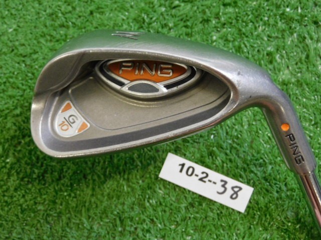 PING G10 46* W Pitching Wedge AWT Regular Steel Mid Orange Dot 2.25* Flat