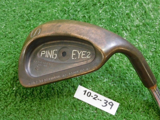 Ping Eye 2+ Plus Beryllium Copper BeCu Sand Wedge Stiff Steel Mid Black Dot -.5″
