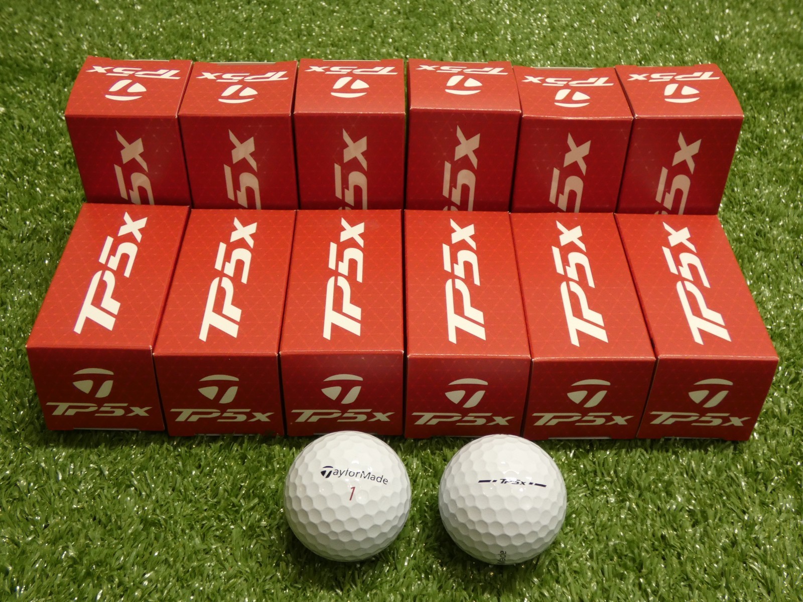 TaylorMade TM24 TP5x Golf Balls (2 Ball Packs) Choose Quantity Per Dozen NEW