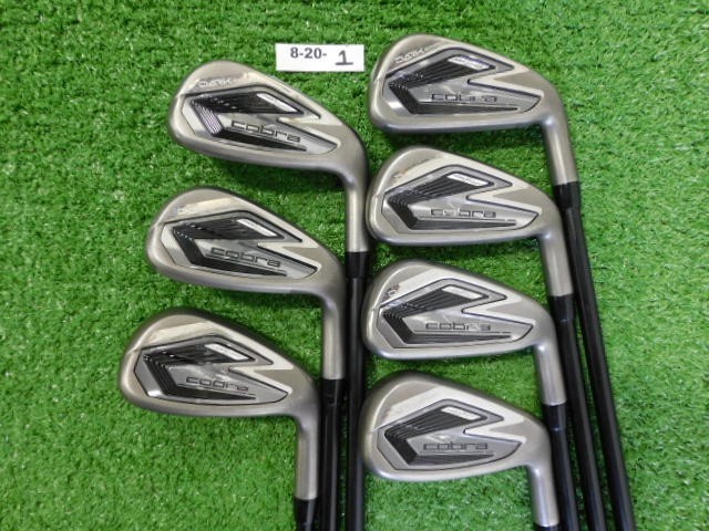 Cobra DarkSpeed Irons 5-P & G KBS PGI 65 A Senior Graphite Excellent