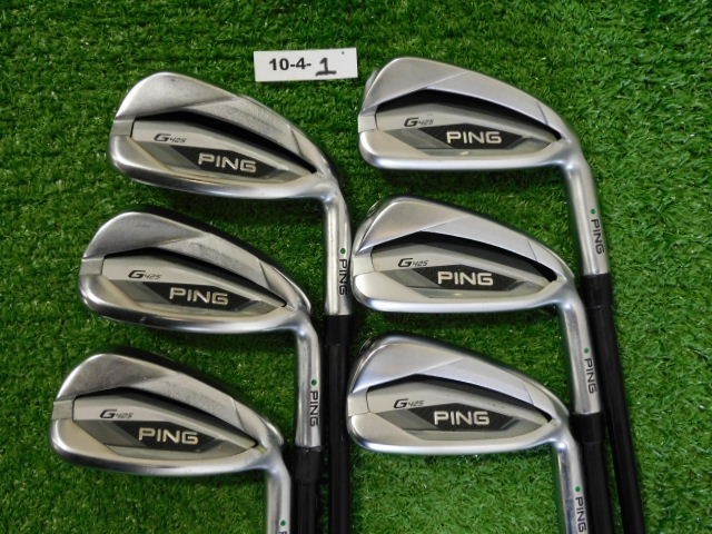 PING G425 Irons 5-W KBS TGI Tour 80 Stiff Graphite Green Dot 2* Upright