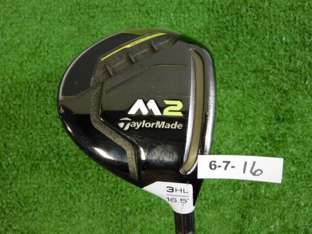 TaylorMade 2017 M2 16.5* Womens 3HL Wood REAX 45 Ladies Graphite 41.5″