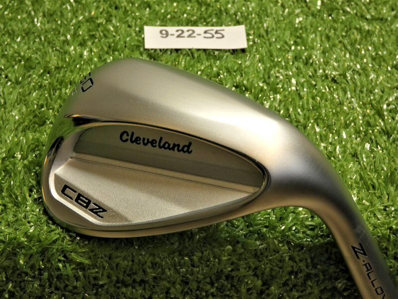 Cleveland CBZ ZipCore Tour Satin 60* 12* Lob Wedge KBS 115 Steel New